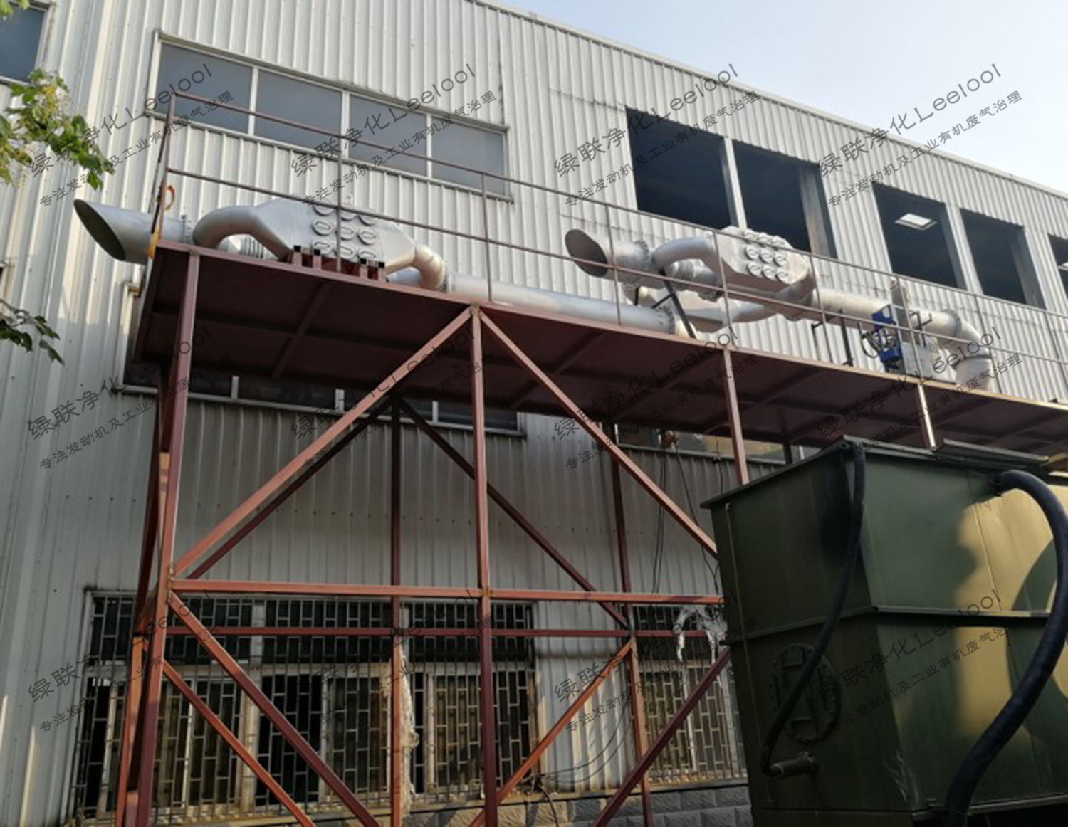 柴油發電機組尾氣黑煙凈化器