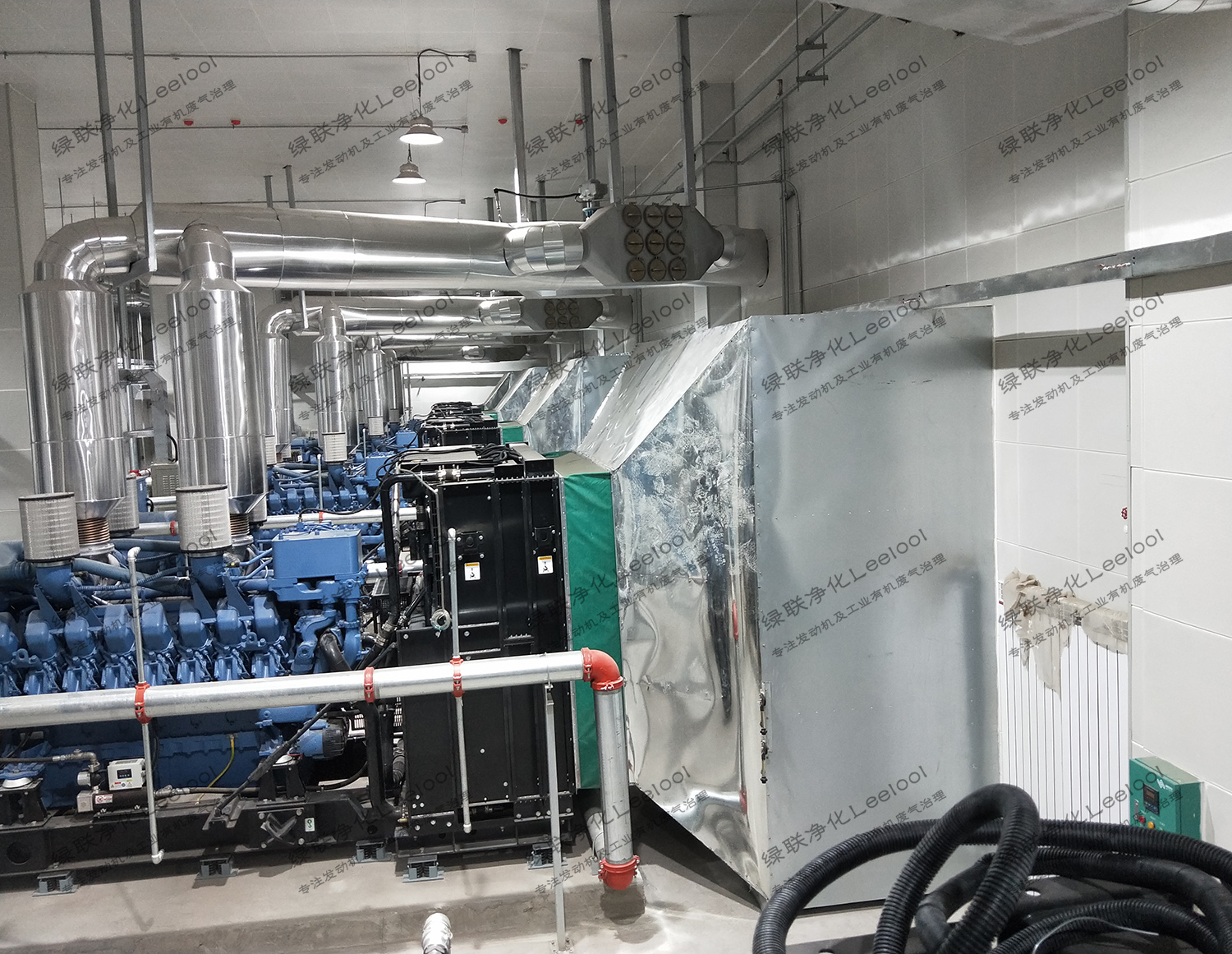 發(fā)電機(jī)組黑煙吸附凈化器水洗循環(huán)式