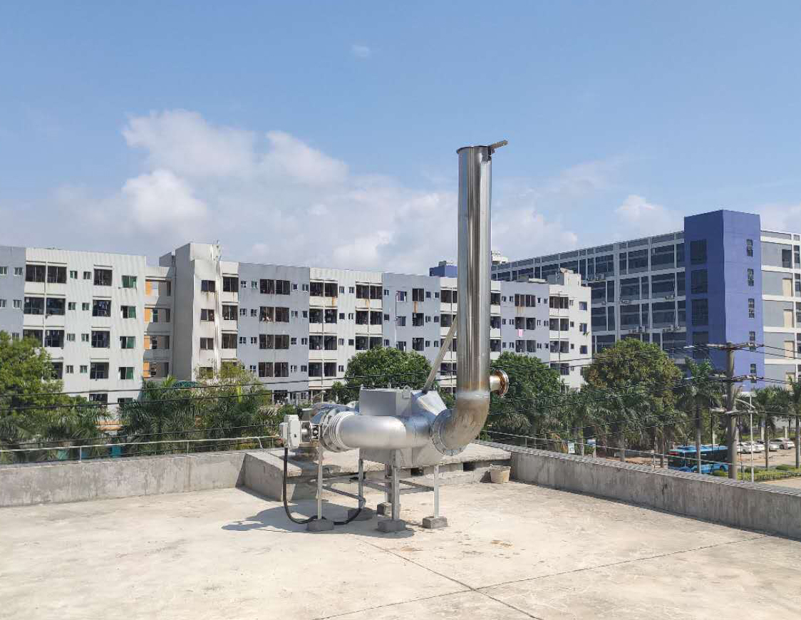 柴油發(fā)電機(jī)尾氣干式黑煙凈化器