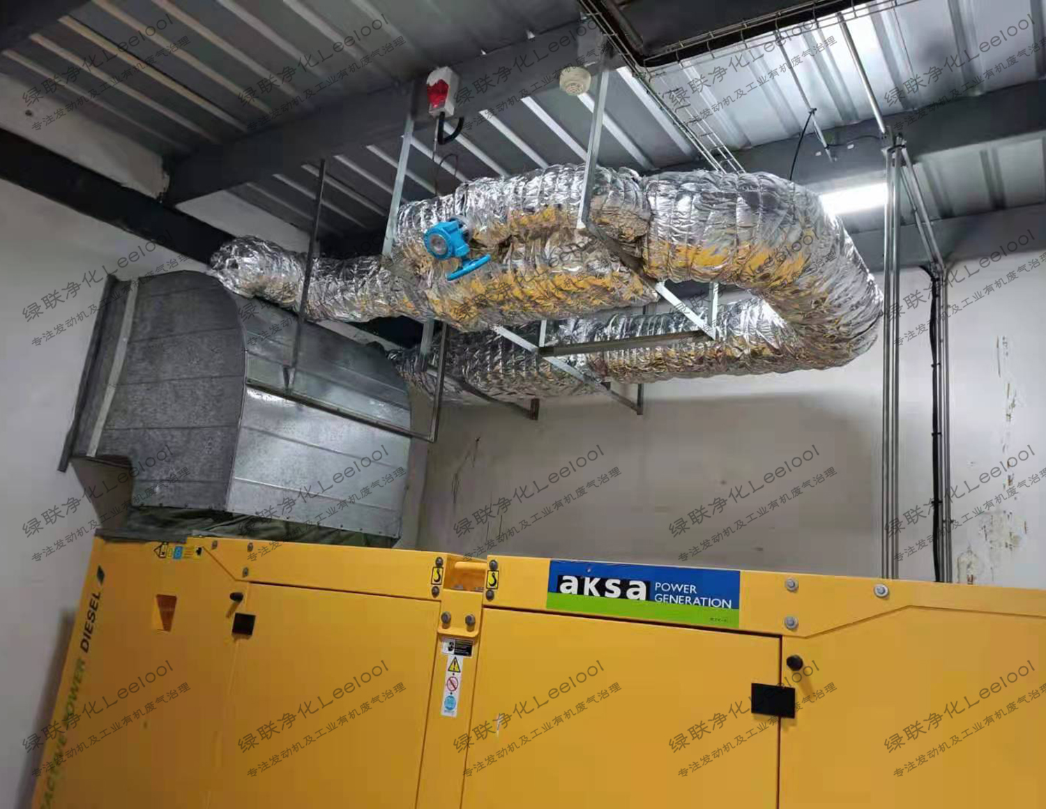 生物質氣發電機組排煙尾氣氮氧化物治理