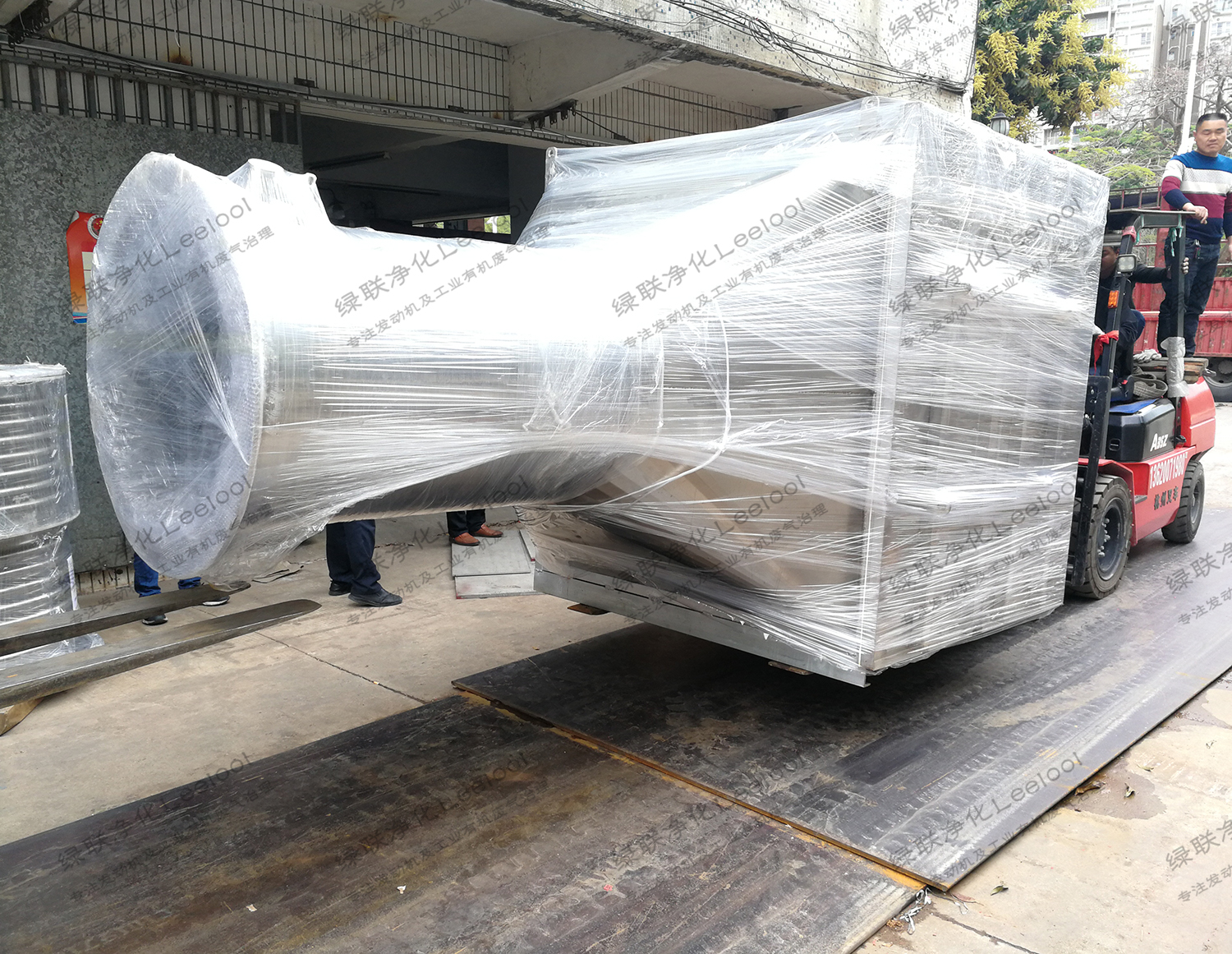 大功率發電機組廢氣氮氧化物脫硝系統