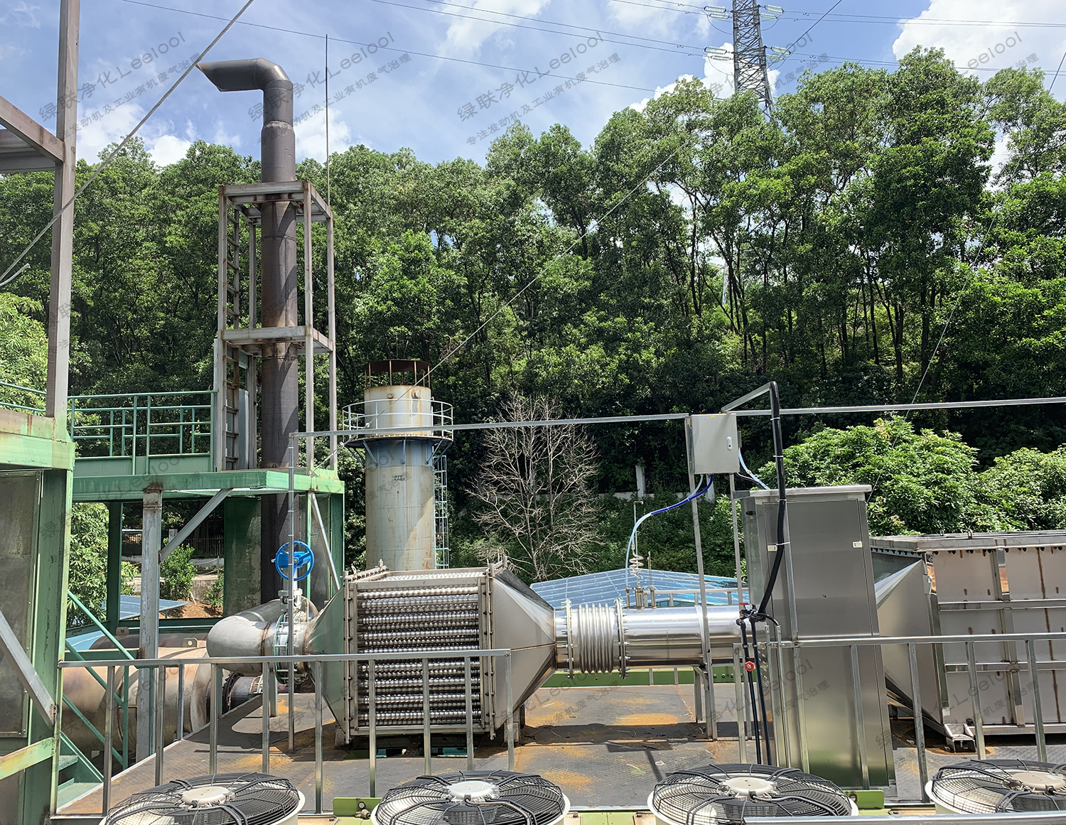 沼氣發電機尾氣氮氧化物多合一SCR脫硝治理