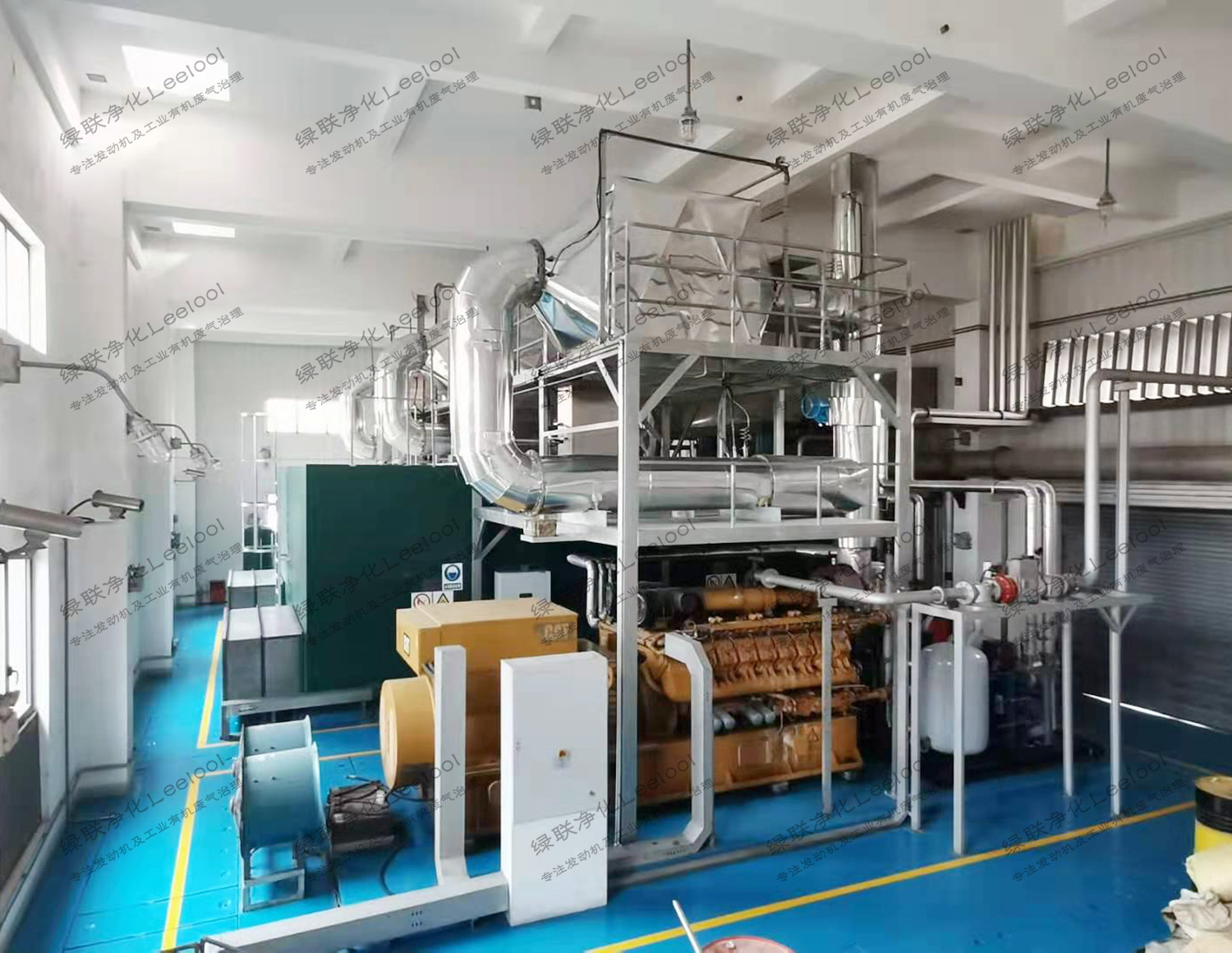 餐廚垃圾厭氧沼氣電機組尾氣脫硝工程