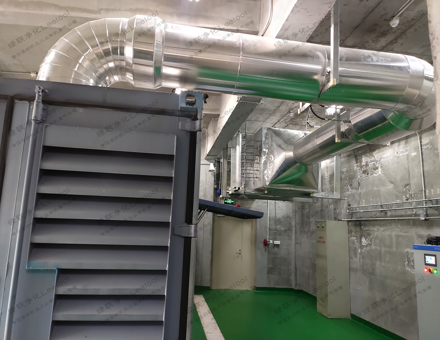 軍品柴油發電機組scr脫硝系統