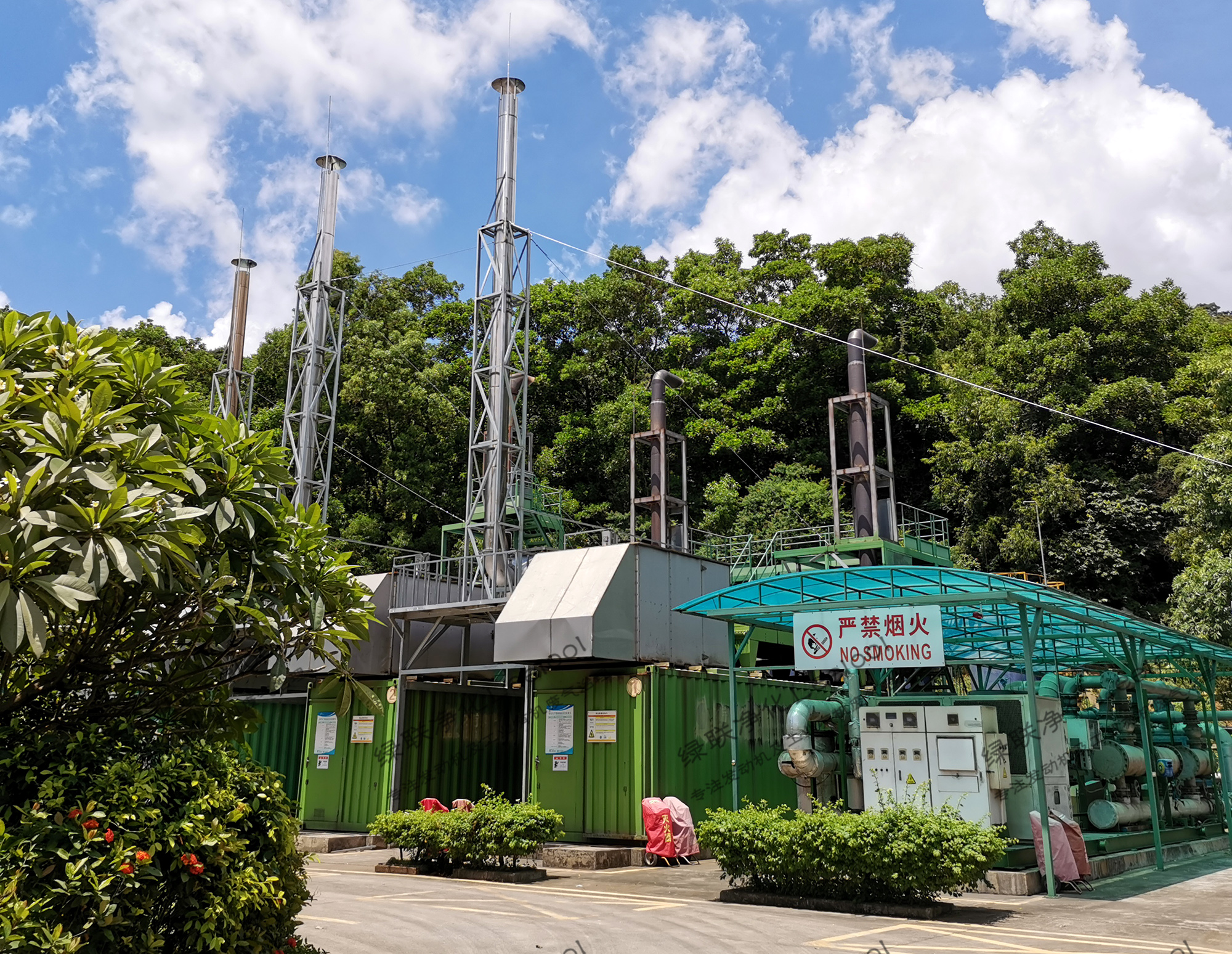 垃圾填埋沼氣發電機脫硝