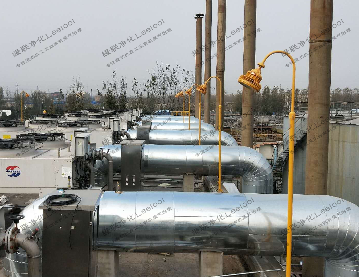 沼氣發電機組SCR脫硝系統