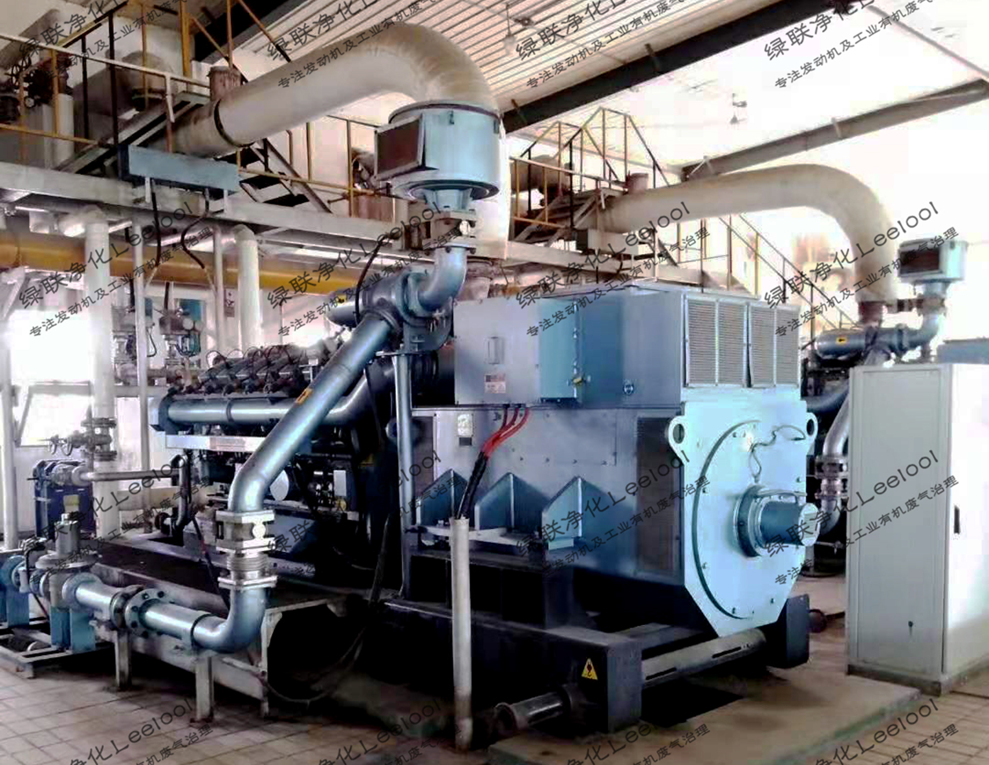 勝動沼氣發電機組尾氣SCR脫硝系統