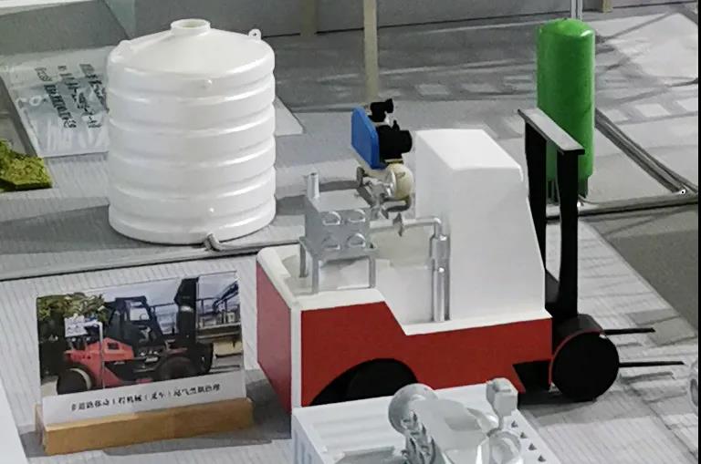 綠聯凈化沙盤模型圖