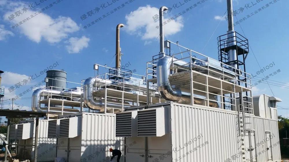 餐廚垃圾填埋發(fā)電沼氣發(fā)電機尾氣SCR脫硝系統(tǒng)