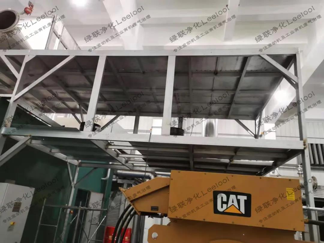 綠聯凈化SCR脫硝系統安裝現場